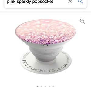 PINK SPARKLY POPSOCKET NWT